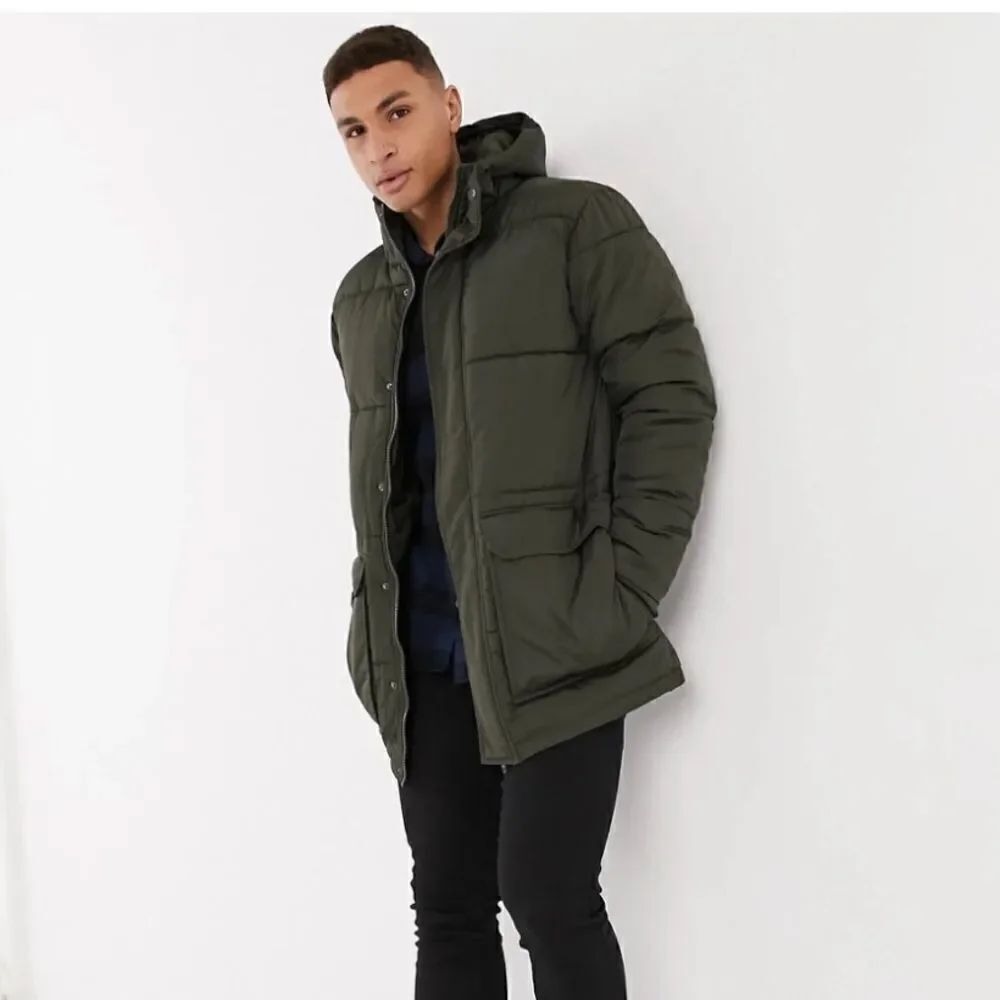 FCUK - French Connection padded hooded parka (45)